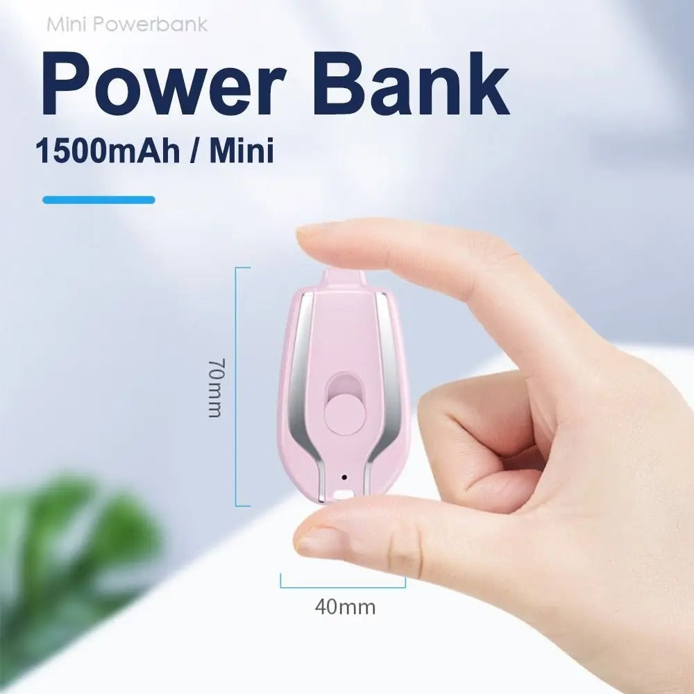 Prime Zar™ Keychain Portable Charger, Mini Power - Prime Zar