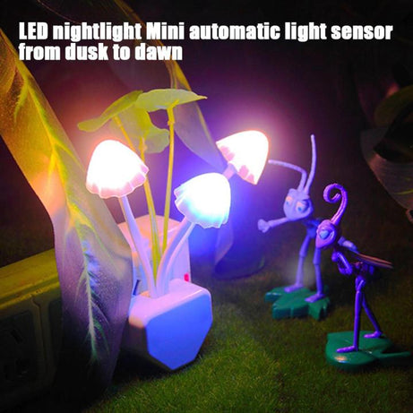 Prime Zar™ Cute Mushroom LED Night Light ✨
